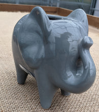 Load image into Gallery viewer, Grey Elephant Pot

