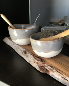 Salt and Pepper Set - by Driftwood Pinch Pots